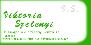 viktoria szelenyi business card